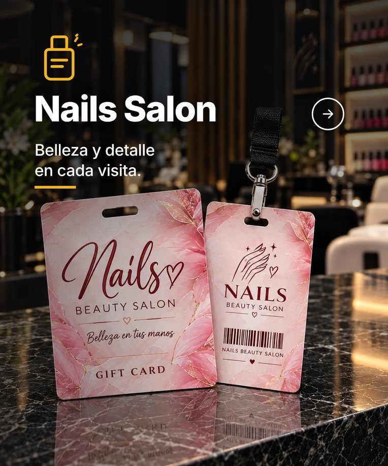 Gift card Nails Salon: belleza y detalle en cada visita